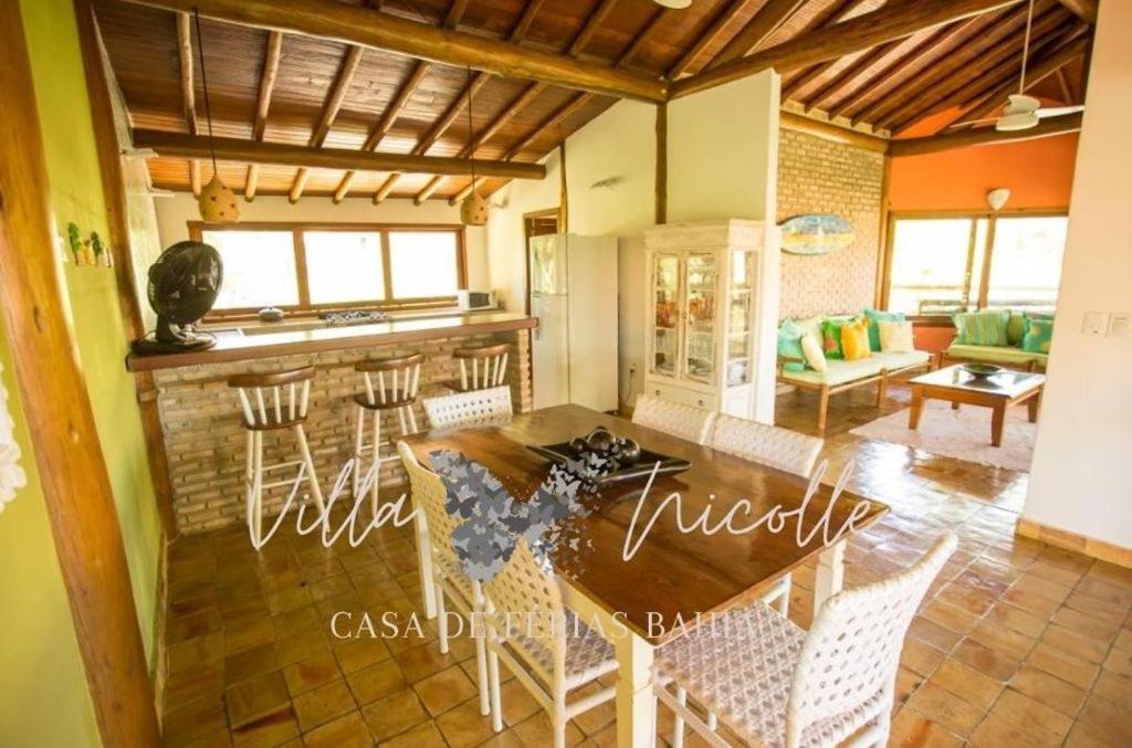 Villa Nicolle - Bahia - Praia Do Espelho Eksteriør billede